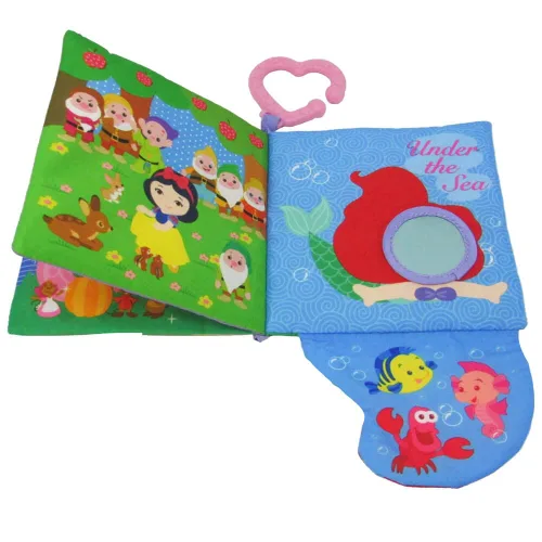 Miniatura 5 de Disney Kids Preferred Baby Princess - Libro suave con mordedor y páginas arrugadas, libro de imágenes para recién nacidos