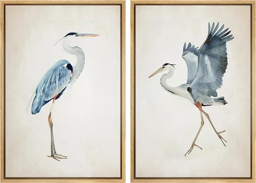 Miniatura 124 de MUDECOR Lienzo enmarcado para pared, bosque brumoso, reflejos, paisaje tranquilo, ilustraciones modernas, arte decorativo, bohemio, tranquilo/zen
