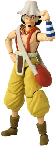 Miniatura 4 de BANDAI Anime Heroes - Figura de acción de Usopp de una pieza, figura de anime articulada de Usopp de 6.7 in con accesorios adicionales, figuras