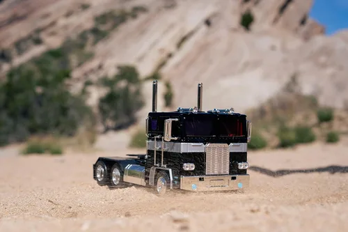 Miniatura 8 de Jada Toys Transformers G1 1:24 Nemesis Prime - Coche fundido a presión, juguetes para niños y adultos, color negro