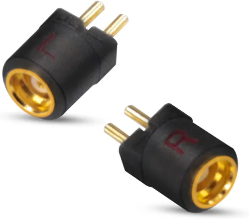 Miniatura 17 de okcsc MMCX Adaptador hembra para KZ AS10 TRN V80 ES4 ED16 ZS5 ZS6 ZSR ZST ZS10 Auricular Trabajo para MMCX Cable a Conectado con KZ Series 0.78/0.75
