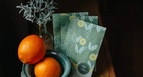 Miniatura 6 de Simplicity Scents - Paquete de 6 sobres perfumados de salvia y cítricos, para uso diario, bolsas perfumadas de larga duración, fragancia