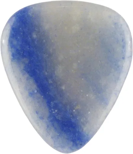 Miniatura 92 de Púa de guitarra o bajo de Obsidiana de Caoba en vidrio volcánico - 3.0 mm de calibre ultra pesado - Forma 351 - Púa exótica artesanal de gema