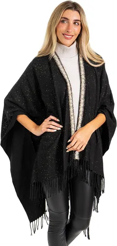 Miniatura 4 de Jessica McClintock Beach Cover Up Swimsuit Sheer Kimono Ruana Shawl Scarf Wrap