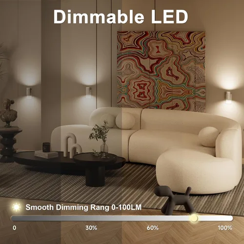 Miniatura 4 de NIORSUN Luces nocturnas enchufables en la pared, regulables con 3 modos de color y sensor de encendido y apagado automático, lámpara nocturna Blanco