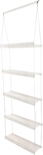 Miniatura 24 de Estantes colgantes de acrílico para ventanas (34 pulgadas de ancho, 2 estantes - 35 pulgadas de alto)