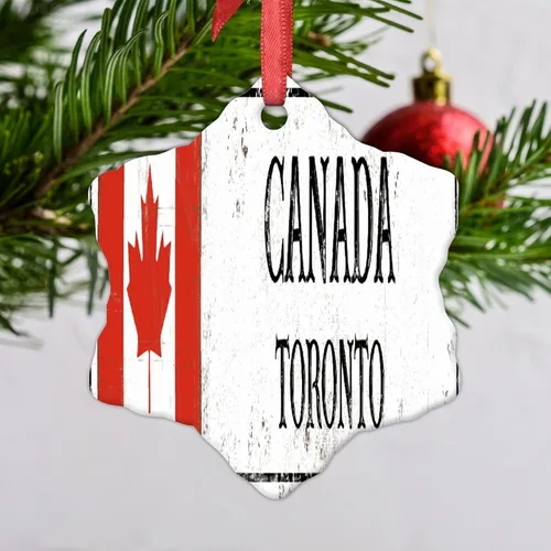 Miniatura 9 de Adornos de Navidad de Estambul 2023, bandera de pavo, decoraciones de Navidad para árbol, país, ciudad, recuerdo, fiesta, vacaciones, decoraciones