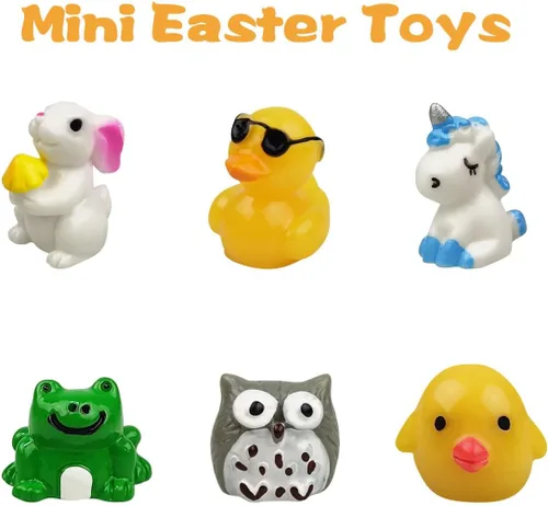 Miniatura 3 de Anditoy Paquete de 6 bombas de baño de Pascua con juguetes sorpresa de Pascua en el interior para niños, niñas, niños, cesta de Pascua, regalos