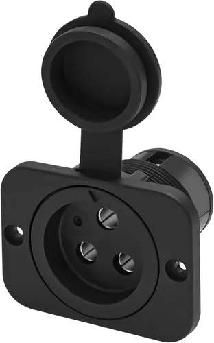 Miniatura 8 de Enchufe y Receptáculo de Motor de Arrastre 70A para Sistemas de 2 o 3 Hilos de 12-48V Compatible con Minn Kota para Barco Marino, Conector