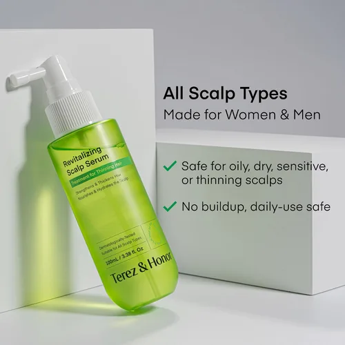Miniatura 7 de Suero para el cuero cabelludo en spray para el crecimiento del cabello – Tratamiento vegano coreano para la pérdida de cabello, adelgazamiento