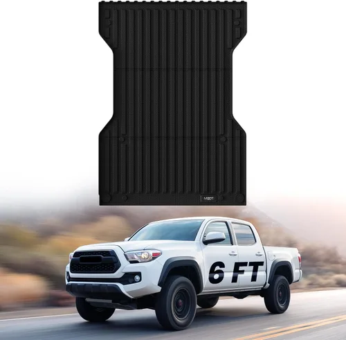 Miniatura 18 de LASFIT Tapete para caja de camioneta para Ford F250 F350 F450 2009-2016 de 6.75 pies Super Duty 81.9 pulgadas