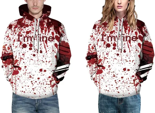 Miniatura 7 de EUDOLAH Sudadera con capucha Joker para hombre, con estampado digital, anime, con capucha, diseño de galaxia, para NavidadHalloween para mujer