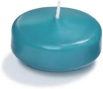 Miniatura 74 de yummi Caja de 18 velas flotantes color rojo rubí de 3 pulgadas