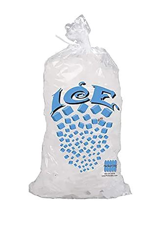 Miniatura 8 de Bolsa de hielo con cierre de amarre giratorio, 10 libras (paquete de 1000)