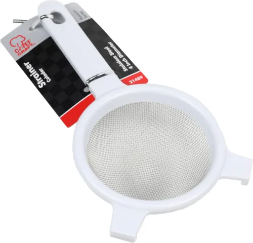 Miniatura 2 de Chef Craft - Colador de malla de acero inoxidable, 1 pieza, 4 ", blanco
