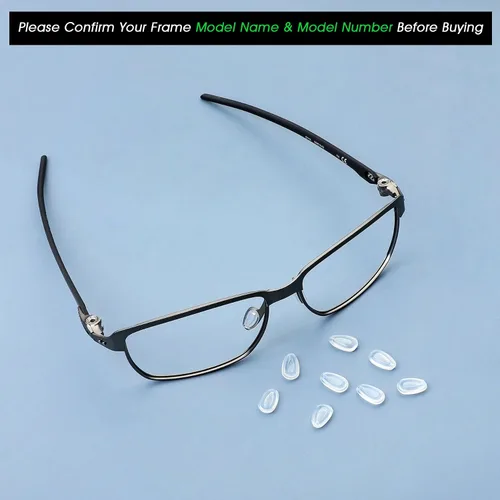 Miniatura 4 de 4 pares de almohadillas de nariz mejoradas para Oakley Feedback OO4079, Holbrook Metal OO4123, calibre 6, calibre 8, Elmont M L lentes de sol