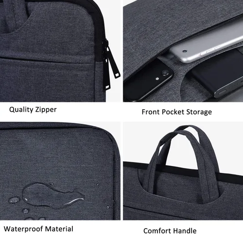 Miniatura 4 de Funda protectora para Huion KAMVAS Pro 13 GT-133, GT-116, Huion Q11K V2, Wacom Cintiq 13HD, Xp-Pen Artist12 (gris espacial)