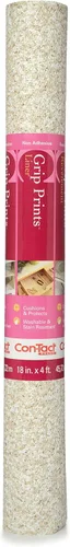 Miniatura 12 de Con-Tact Brand Grip Prints - Forro versátil de 18 x 4 pies, duradero, no adhesivo, antideslizante, para cajones y gabinetes en elegante piedra