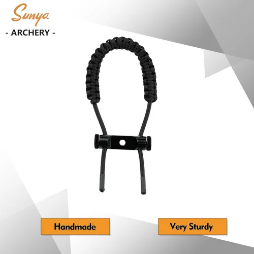 Miniatura 6 de SUNYA Archery Bow Wrist Sling, 550 Paracord Strap with Stretch Lanyard. Fit Compound Bow Stabilizers