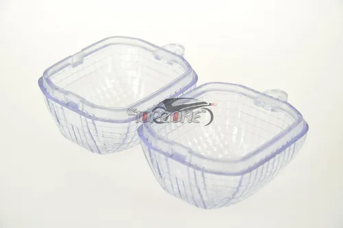 Miniatura 4 de TOPZONE Compatible con Ya-maha YZF R1; YZF R6; YZF600R THUNDERCAT; FZS1000 FZ1; FJR1300; YZF1000R; YZF750R; Lente de luz intermitente, lente