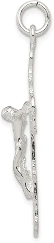 Miniatura 2 de Plata de ley Crucifijo Colgante