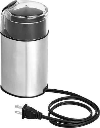 Miniatura 2 de Amazon Basics Molinillo de café eléctrico, molinillo de granos de café y especias, con cuchillas de molienda de acero inoxidable de servicio pesado
