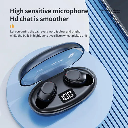 Miniatura 4 de Auriculares inalámbricos, Bluetooth 5.3, graves estéreo, micrófono con cancelación de ruido, impermeable IP7