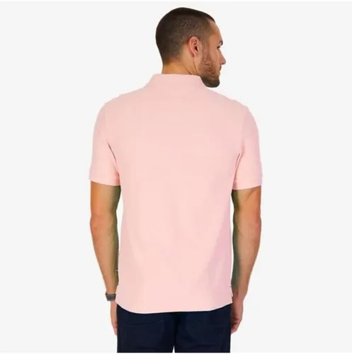 Miniatura 170 de Nautica playera polo clásica de mangas cortas, color sólido, para hombre