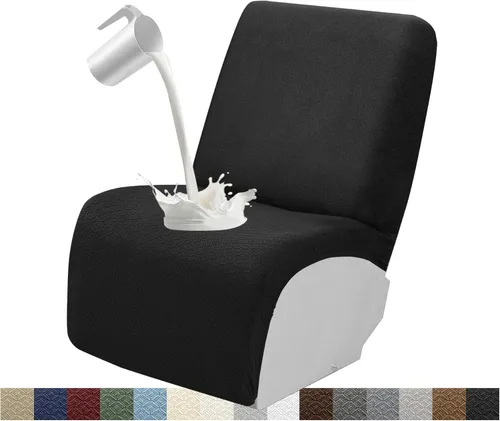 Miniatura 76 de Fundas impermeables de sofá reclinable modular para sofás reclinables, lavable en forma de L, para perros, fundas elásticas para sofá reclinable
