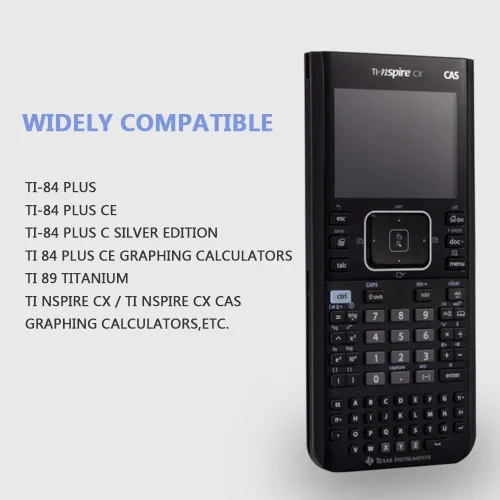 Miniatura 4 de TI-84 Plus - Kit de cable de carga CE - Adaptador de corriente alterna de pared para calculadoras de Texas Instruments - para TI-84 Plus C Silver