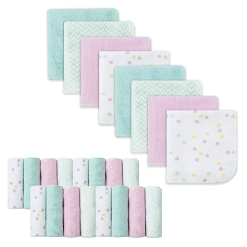 Miniatura 23 de softan Toallitas para bebé, paquete de 24 toallitas de baño para bebé extrasuaves y ultra absorbentes, toallitas faciales para bebé unisex