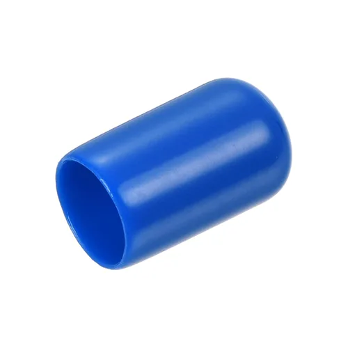 Miniatura 30 de uxcell 80 tapas de goma de 0.551 in de vinilo de identificación redonda tapa tapa de rosca de tornillo protectores negro