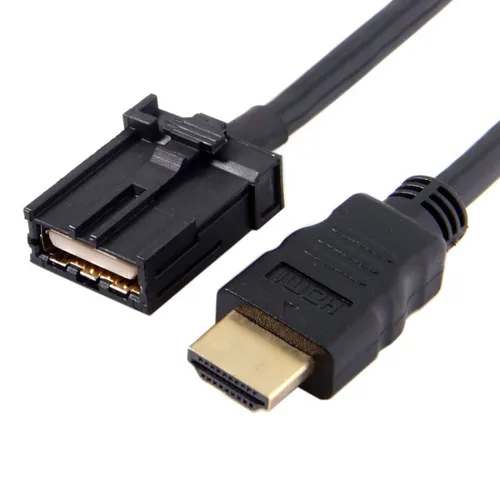 Miniatura 9 de chenyang HDMI 1.4 tipo A a tipo E cable de audio de vídeo 4K para conector de grado de sistema de conexión automotriz 0.5M