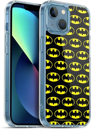 Miniatura 200 de Head Case Designs Funda de gel con licencia oficial de Batman DC Comics Bat Signal Logos [protección de grado militar] compatible con Apple iPhone 7
