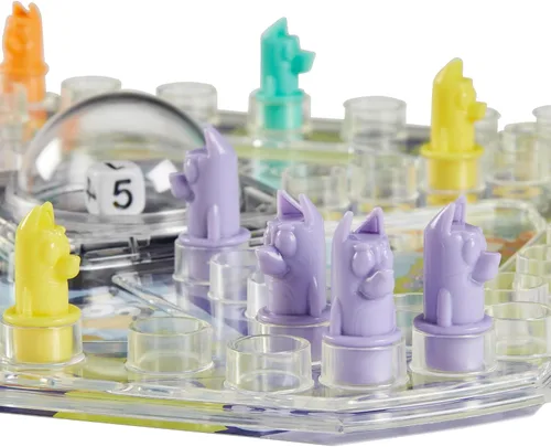 Miniatura 8 de Hasbro Gaming Trouble: Juego de Mesa Edición Bluey para Niños, 2-4 Jugadores, Corre con Bluey, Bingo, Bandit o Chilli hasta la Meta, Edades 5 y Más