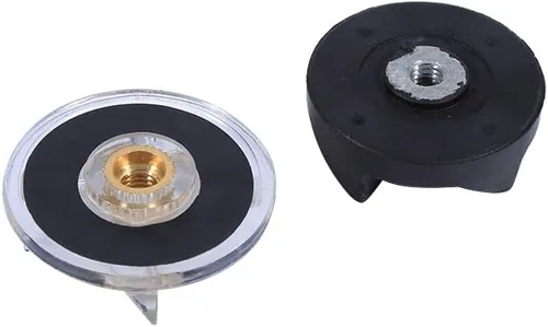 Miniatura 7 de 2 pares de engranajes base y engranaje de cuchilla 2 engranajes base 2 engranajes de cuchilla de goma repuesto para Magic 250W Juicer
