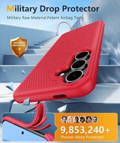 Miniatura 1024 de FNTCASE Funda para iPhone 17 Pro: Fundas delgadas translúcidas de color azul claro compatibles con MagSafe, protección completa de la cámara