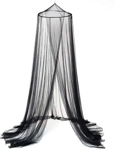 Miniatura 3 de AIFUSI Mosquitera para cama, cama King Size Canopy cortina colgante, aro, redondo de princesa, toldo transparente para cama para todos los niños