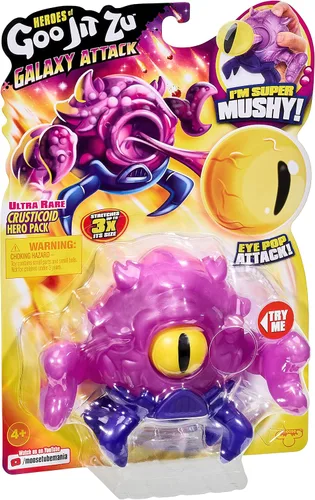 Miniatura 4 de Heroes of Goo Jit Zu - Crusticoid Ultra Raro, figura de acción de Galaxy Attack, 41212