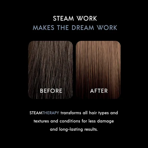Miniatura 4 de INFINITIPRO by Conair Steam Therapy Plancha plana, plancha de pelo de 1 1/2 pulgadas