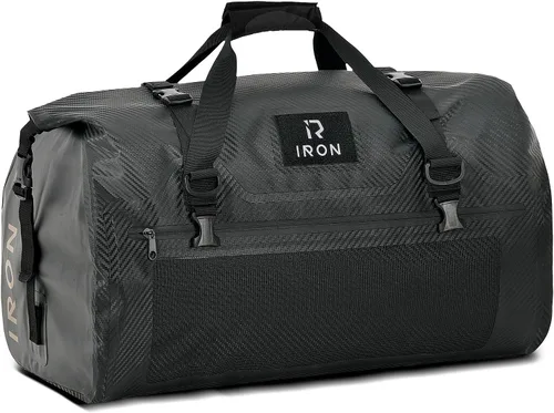 Miniatura 17 de IRON JIA'S Bolsa Seca para Motocicleta – Bolsa de Lona Impermeable y Bolsa Trasera de Equipaje, Bolsas de Sillín con Cierre Superior Enrollable