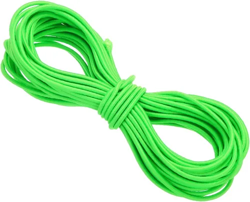 Miniatura 119 de PATIKIL Cuerda elástica elástica de 109 yardas (328.1 ft), cuerda elástica pesada de 0.059 in, albaricoque para manualidades, correas de gancho