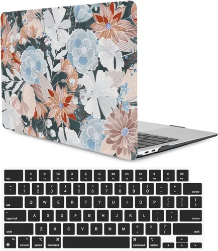 Miniatura 26 de Funda rígida compatible con MacBook Air de 15 pulgadas versión 2023 con chip M2 y pantalla de retina líquida de 15.3 pulgadas, funda protectora