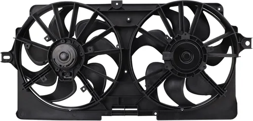 Miniatura 53 de TRQ Conjunto de ventilador de refrigeración dual del radiador compatible con Toyota Highlander 2008-2013 TO3115155
