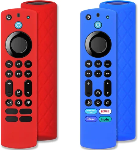 Miniatura 13 de Pinowu Funda de silicona para control remoto (2 unidades) para Fire TV Stick 4K Max/Insignia/Pioneer/Omni Series Fire TV Alexa Voice Remote mejorado