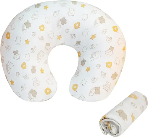 Miniatura 8 de Funda de almohada de lactancia (solo funda de almohada), funda extraíble de algodón suave para almohadas de lactancia, funda transpirable ultra