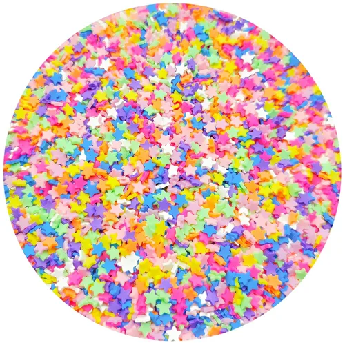 Miniatura 24 de Mulutoo Gránulos falsos de resina de 3.53 oz, chispas de caramelo falso, chispas de arcilla, chispas de polímero, rodajas de arcilla polimérica