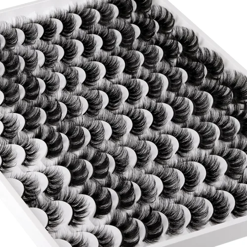 Miniatura 12 de Pestañas magnéticas con aplicador, pestañas magnéticas reutilizables sin delineador de ojos, anime natural, sin necesidad de pegamento, pestañas