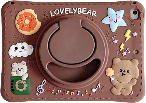 Miniatura 10 de Funda para tablet Samsung Galaxy Tab S6 Lite de 10.4 pulgadas 2022/2020 (SM-P610/P613/P615/P619) con soporte giratorio de 360°, agarre