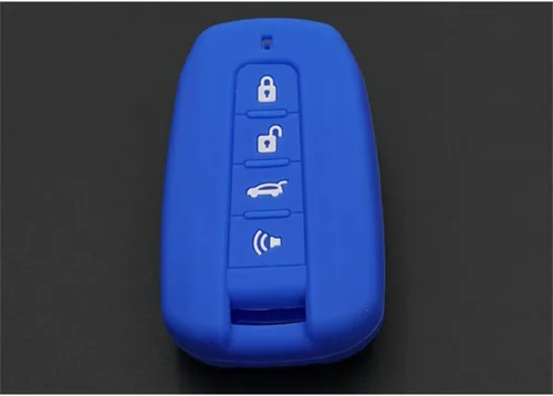 Miniatura 7 de Funda de llave de coche para SsangYong TIVOLAN ACTYON Kyron Korando Rodius, funda de silicona para llave de coche de 4 botones